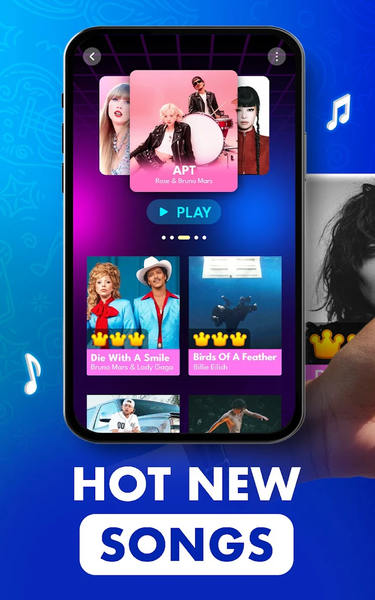 Piano Music Beat ۵: Song Game - عکس بازی موبایلی اندروید