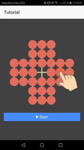 Senku | Peg Solitaire - عکس بازی موبایلی اندروید