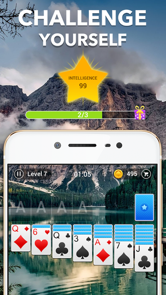 Solitaire Journey - Gameplay image of android game