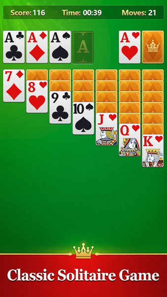 Solitaire Classic - Gameplay image of android game