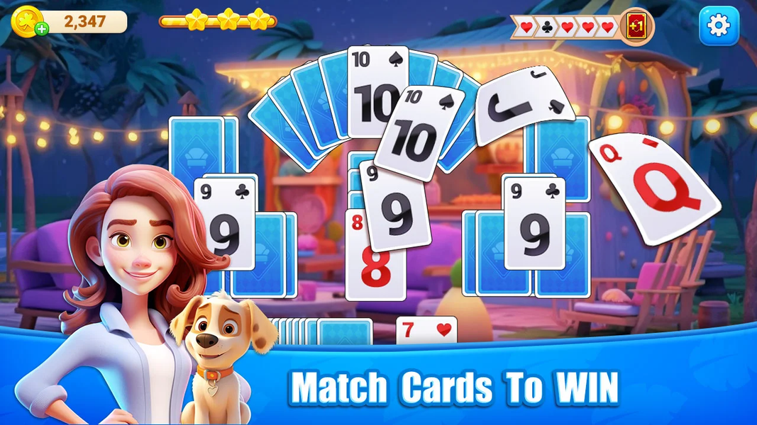 Classic Solitaire TriPeaks - Image screenshot of android app