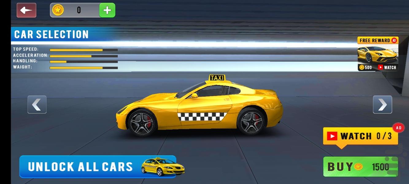 تاکسی بازی شبیه ساز 2024 - Taxi Sim - عکس بازی موبایلی اندروید