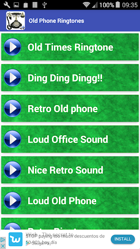 Old Phone Ringtones - عکس برنامه موبایلی اندروید