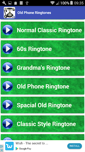 Old Phone Ringtones - عکس برنامه موبایلی اندروید