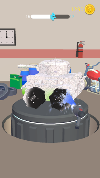 Washer - Gameplay image of android game