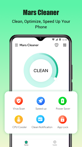 Mars Cleaner: Clean Junk&Boost - عکس برنامه موبایلی اندروید