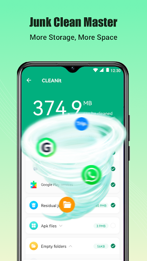 Mars Cleaner: Clean Junk&Boost - Image screenshot of android app