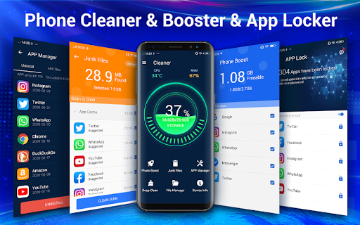 Cleaner - Phone Cleaner - عکس برنامه موبایلی اندروید