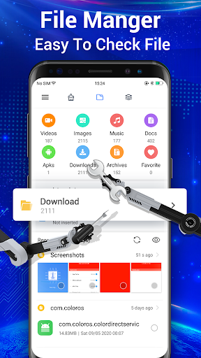 Cleaner - Phone Cleaner - عکس برنامه موبایلی اندروید