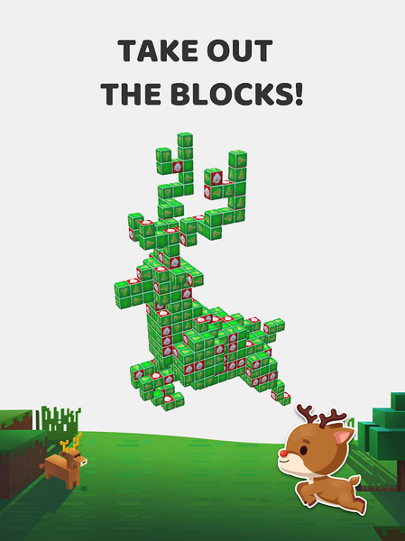 Take Away - Tap 3D Blocks Out - Gameplay image of android game