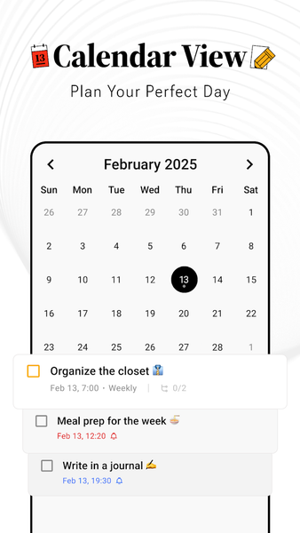 Clear Todo: Boards & Calendar - عکس برنامه موبایلی اندروید