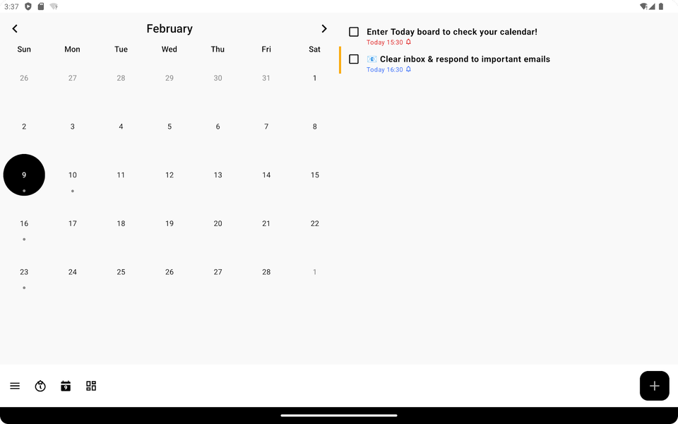Clear Todo: Boards & Calendar - عکس برنامه موبایلی اندروید