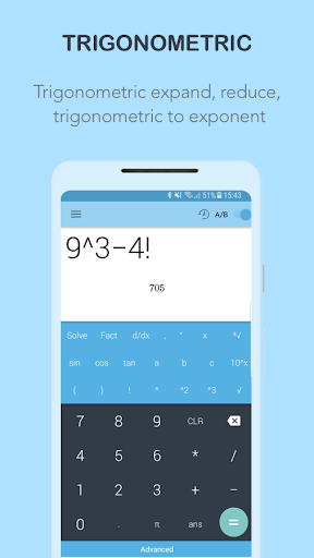 Clever+ Calculator - Free Scientific Calculator - Image screenshot of android app