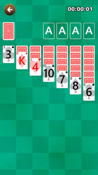 Solitaire-Klondike : CardGame - Gameplay image of android game