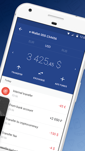 ePayments: wallet & bank card - Image screenshot of android app