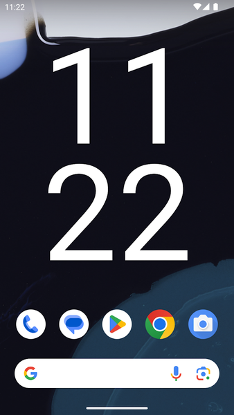 Magic Clock Widget - Image screenshot of android app