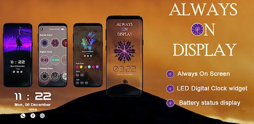 Always on Display - AOA AMOLED - Image screenshot of android app