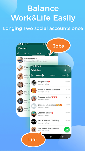 Parallel Zone - Parallel Apps - Image screenshot of android app