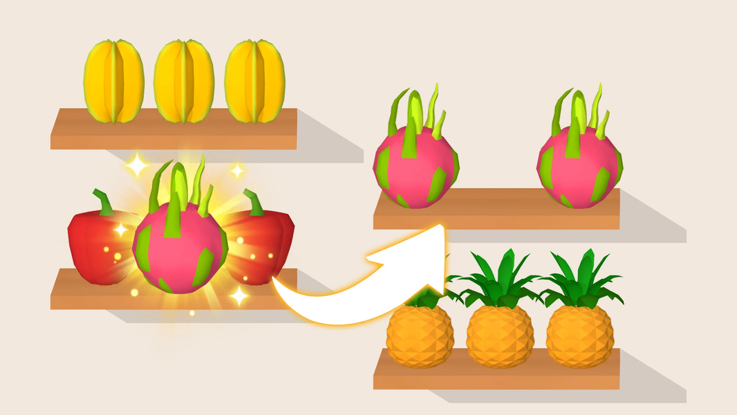 Goods Sort™ - Sorting Games - Gameplay image of android game