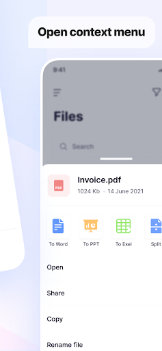 Aspose.PDF – Converter, Viewer - عکس برنامه موبایلی اندروید