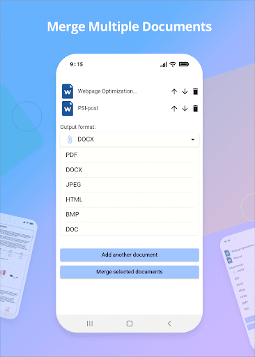 Aspose.Words - Read DOCX, PDF - عکس برنامه موبایلی اندروید