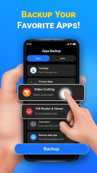 Cloud Backup and Restore - عکس برنامه موبایلی اندروید