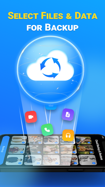 Cloud Backup and Restore - عکس برنامه موبایلی اندروید