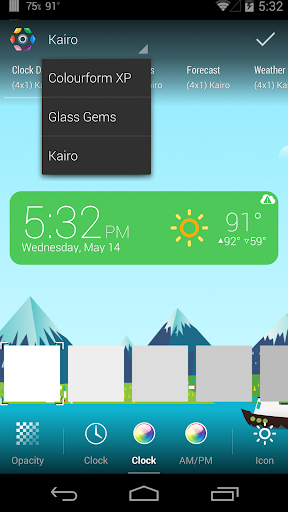Kairo (for HD Widgets) - Image screenshot of android app