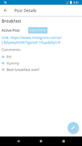 Auto Comment - Image screenshot of android app