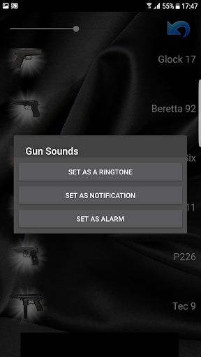 Gun Sounds - Image screenshot of android app