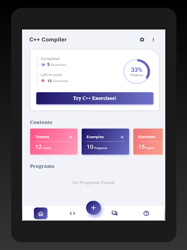 C++ Compiler - Run .cpp Code - عکس برنامه موبایلی اندروید