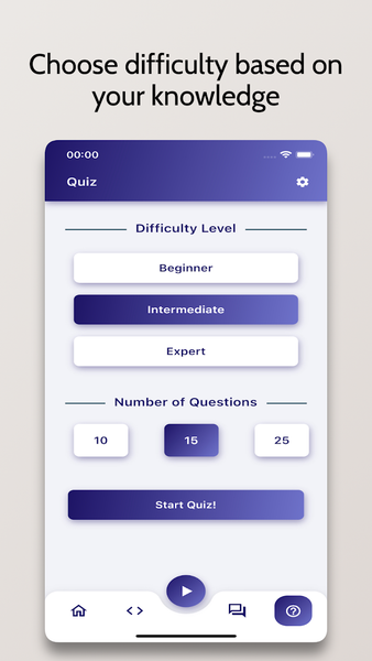 Learn Python - OnePercent - عکس برنامه موبایلی اندروید