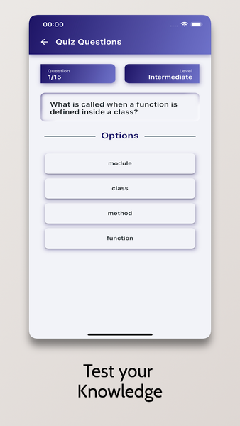 Learn Python - OnePercent - عکس برنامه موبایلی اندروید