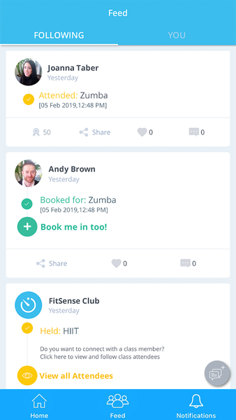 FitSense - عکس برنامه موبایلی اندروید