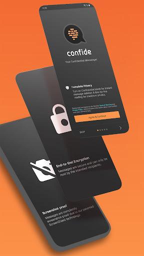 Confide - secure messenger - عکس برنامه موبایلی اندروید