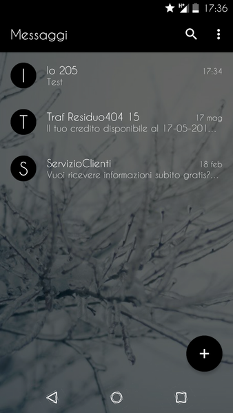 Transparent Black - CM۱۳ Theme - عکس برنامه موبایلی اندروید