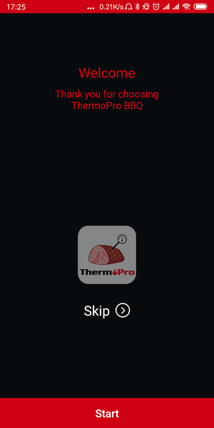ThermoPro BBQ - Image screenshot of android app