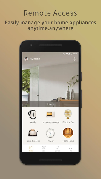 Intelligent Home Center - Image screenshot of android app