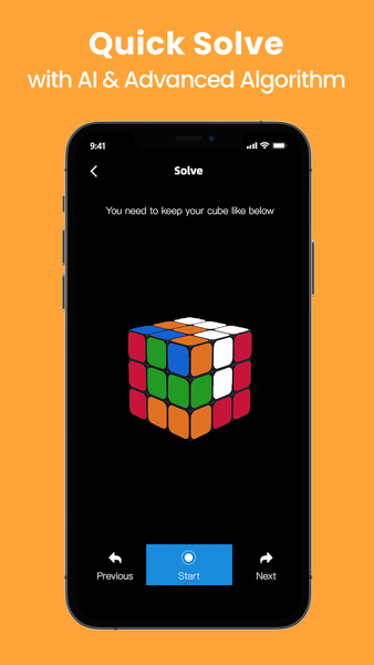 CubeSolver AI - Magic Cube ۳D - عکس بازی موبایلی اندروید