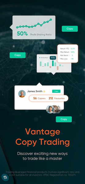 Vantage:All-In-One Trading App - عکس برنامه موبایلی اندروید