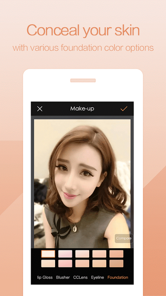 PhotoWonder: Pro Beauty Photo Editor&Collage Maker - Image screenshot of android app