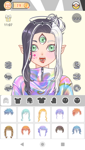 Cute Monster Avatar Factory - Image screenshot of android app