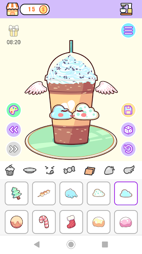 Kawaii Food Factory: Cute Food Fashion Dress up - Image screenshot of android app
