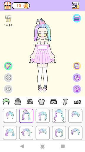 Pastel Avatar Maker: Magical Pastel Dress Up - عکس برنامه موبایلی اندروید