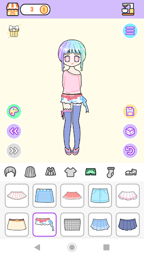 Pastel Avatar Maker: Magical Pastel Dress Up - Image screenshot of android app