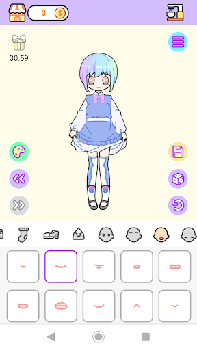 Pastel Avatar Maker: Magical Pastel Dress Up - Image screenshot of android app