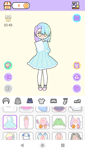 Pastel Avatar Maker: Magical Pastel Dress Up - Image screenshot of android app