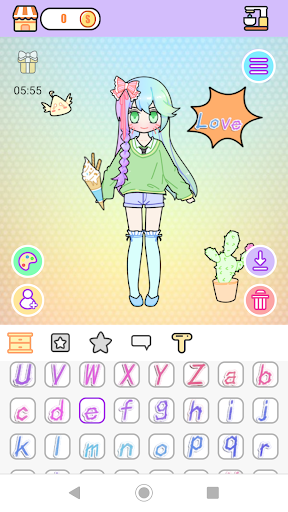 Pastel Avatar Maker: Magical Pastel Dress Up - عکس برنامه موبایلی اندروید