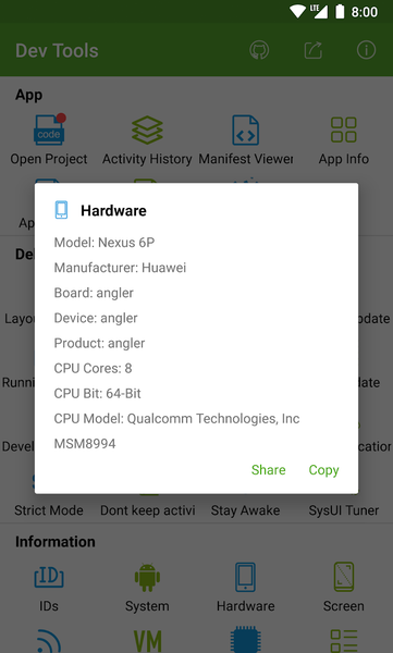 Dev Tools(Developer)-Decompile - Image screenshot of android app