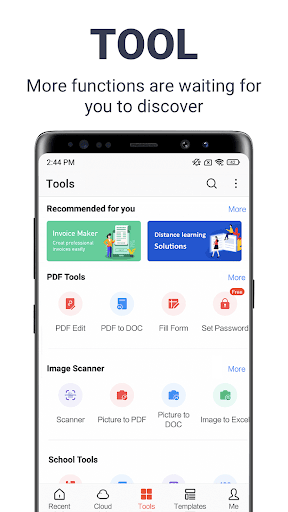 WPS Office-PDF, Word, Sheet - عکس برنامه موبایلی اندروید